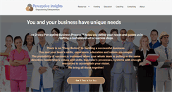Desktop Screenshot of perceptiveinsights.com